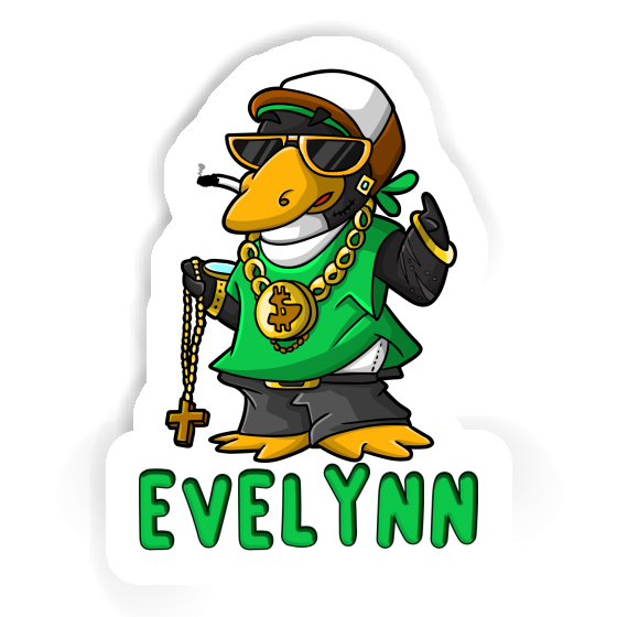 Evelynn Sticker Hip Hop Penguin Gift package Image