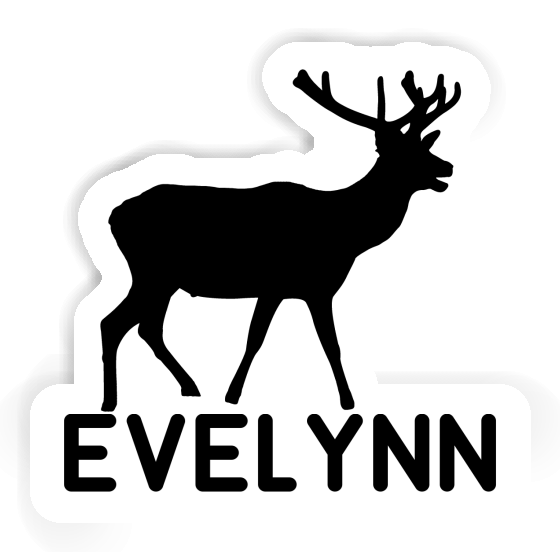 Sticker Hirsch Evelynn Laptop Image