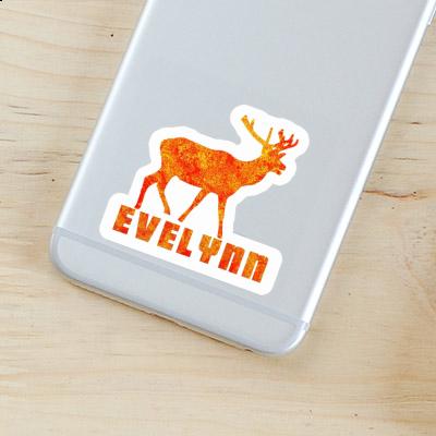 Deer Sticker Evelynn Laptop Image