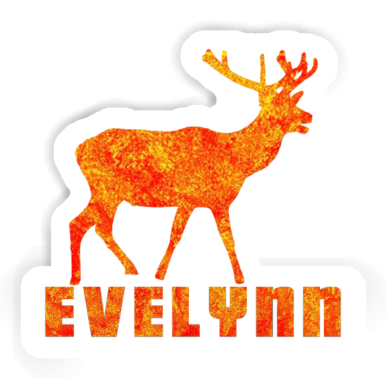 Deer Sticker Evelynn Notebook Image