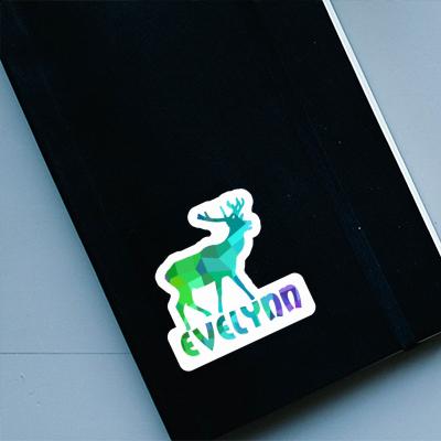 Sticker Evelynn Deer Notebook Image