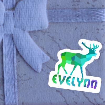 Sticker Evelynn Deer Gift package Image