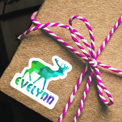 Sticker Hirsch Evelynn Gift package Image