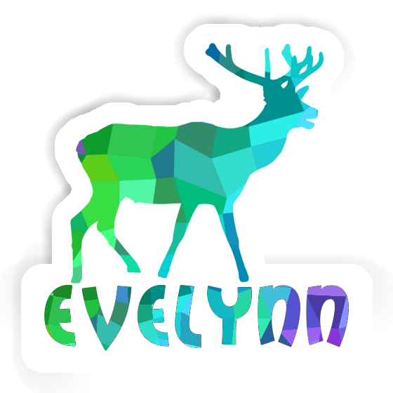 Sticker Evelynn Deer Notebook Image