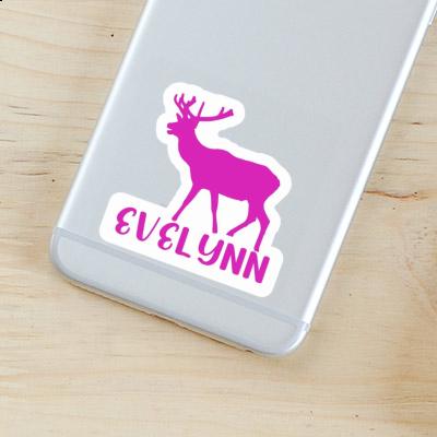 Evelynn Sticker Hirsch Laptop Image