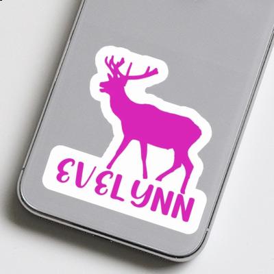 Evelynn Sticker Deer Laptop Image