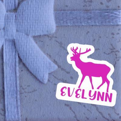 Evelynn Sticker Deer Laptop Image