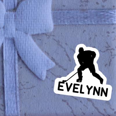 Joueur de hockey Autocollant Evelynn Image