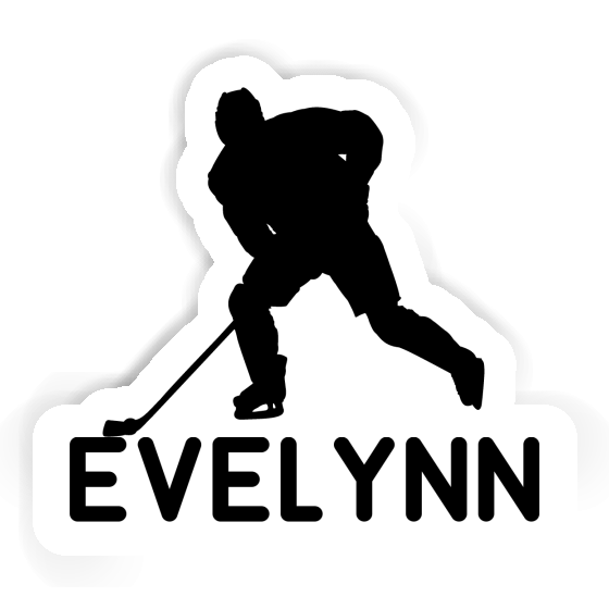 Hockey Player Sticker Evelynn Gift package Image