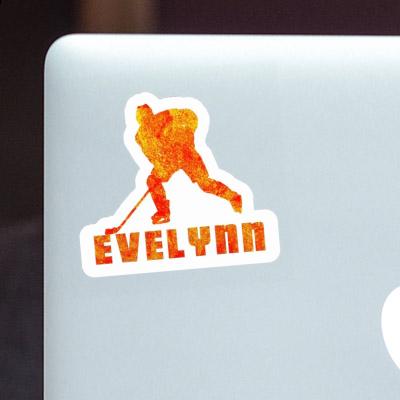 Sticker Evelynn Eishockeyspieler Gift package Image