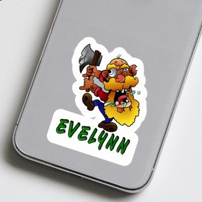 Sticker Evelynn Förster Notebook Image