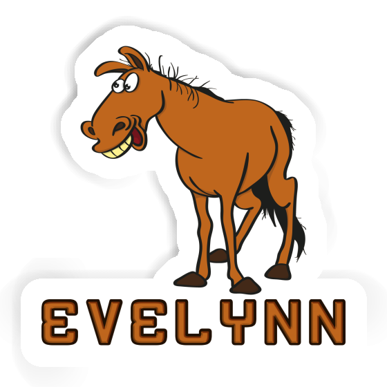 Evelynn Sticker Horse Laptop Image