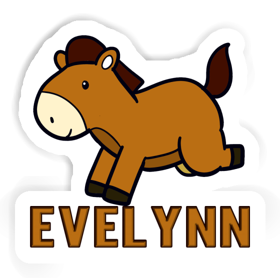 Evelynn Sticker Horse Notebook Image