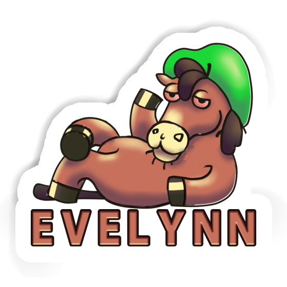 Sticker Evelynn Lying horse Gift package Image