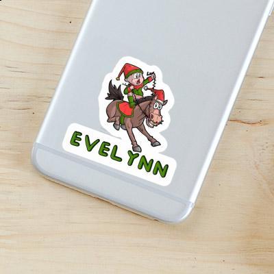 Sticker Christmas Horse Evelynn Gift package Image