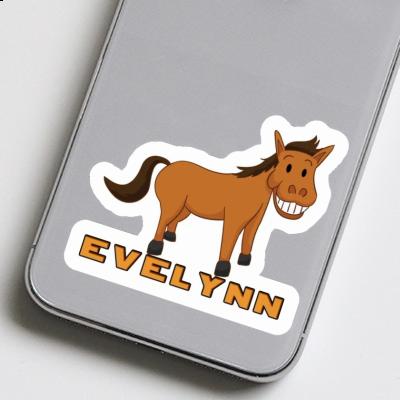 Sticker Grinning Horse Evelynn Gift package Image