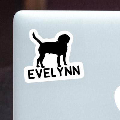 Evelynn Sticker Hound Laptop Image