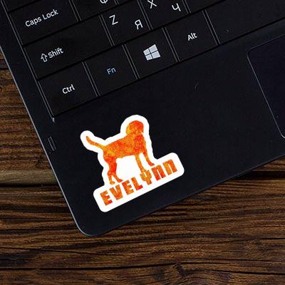 Aufkleber Evelynn Hund Laptop Image