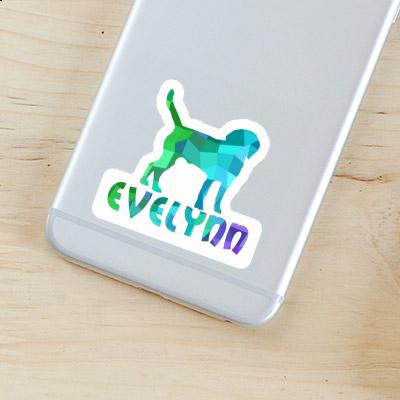 Sticker Hund Evelynn Gift package Image