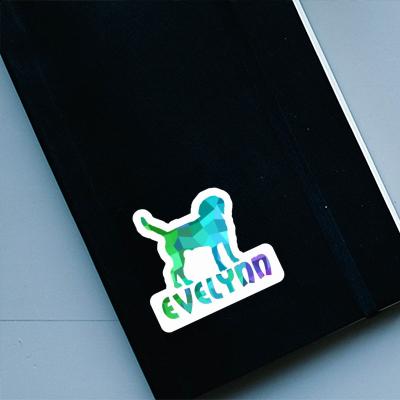 Dog Sticker Evelynn Image