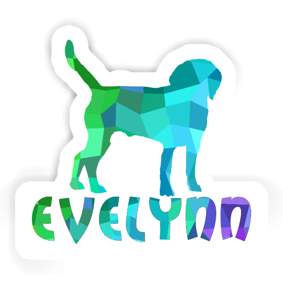 Dog Sticker Evelynn Image