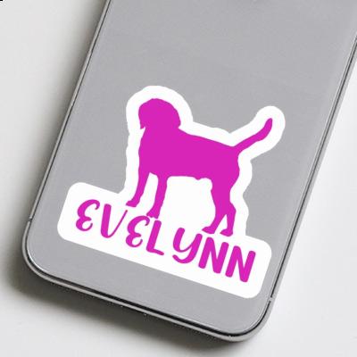 Sticker Dog Evelynn Notebook Image