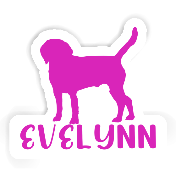 Sticker Dog Evelynn Laptop Image