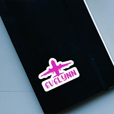 Jumbo-Jet Autocollant Evelynn Notebook Image