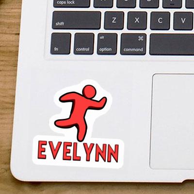 Jogger Aufkleber Evelynn Laptop Image