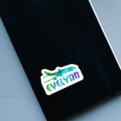 Jumbo-Jet Sticker Evelynn Laptop Image