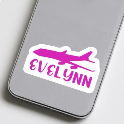 Jumbo-Jet Sticker Evelynn Laptop Image