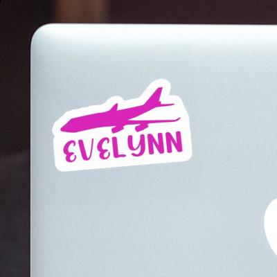 Jumbo-Jet Sticker Evelynn Image