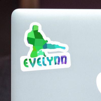 Evelynn Aufkleber Karateka Laptop Image