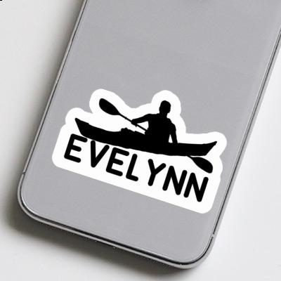 Sticker Kayaker Evelynn Notebook Image