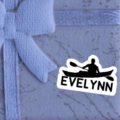 Sticker Kayaker Evelynn Laptop Image