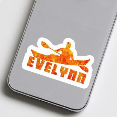 Sticker Kayaker Evelynn Notebook Image