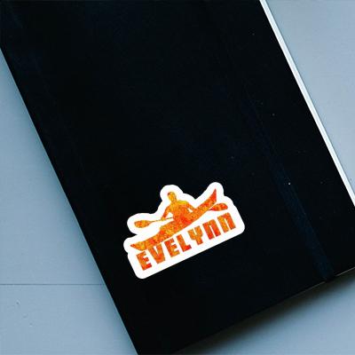 Sticker Kayaker Evelynn Laptop Image