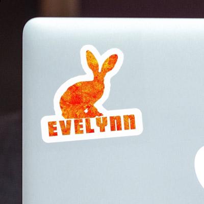 Evelynn Sticker Rabbit Laptop Image