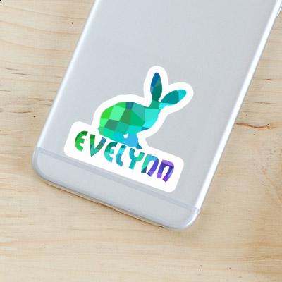 Autocollant Lapin Evelynn Laptop Image