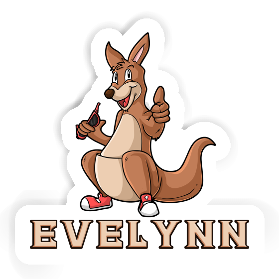 Sticker Evelynn Kangaroo Gift package Image