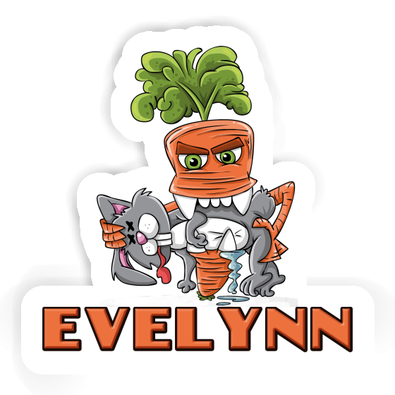 Evelynn Sticker Monster Carrot Image