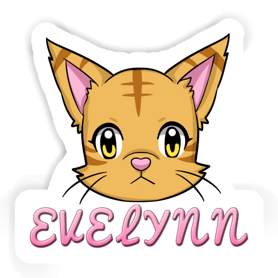 Kitten Sticker Evelynn Laptop Image