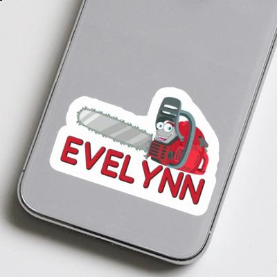 Sticker Kettensäge Evelynn Notebook Image