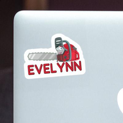 Sticker Kettensäge Evelynn Laptop Image