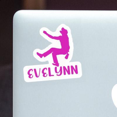 Sticker Evelynn Climber Notebook Image