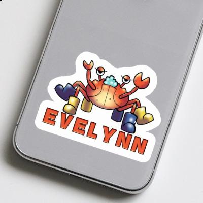 Evelynn Autocollant Crabe Notebook Image