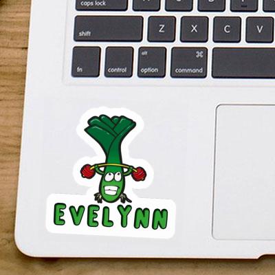 Leek Sticker Evelynn Notebook Image