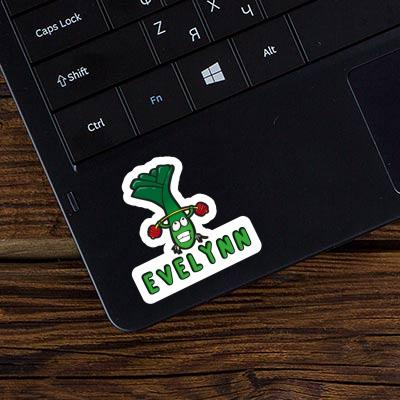 Leek Sticker Evelynn Laptop Image