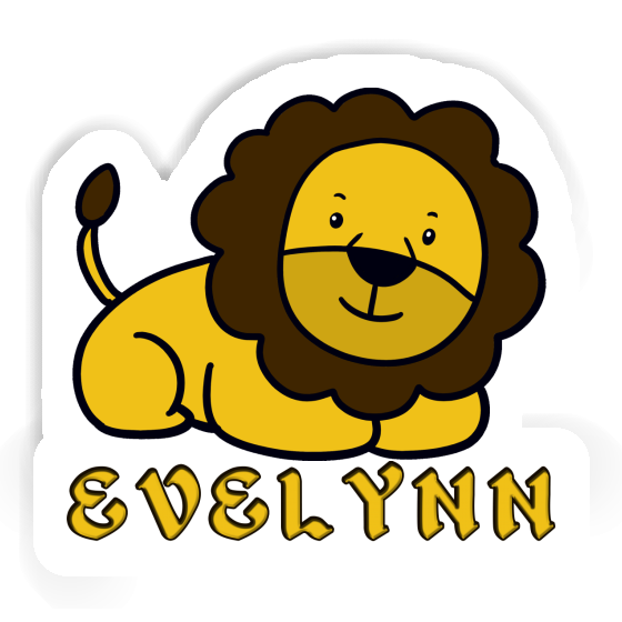 Sticker Lion Evelynn Laptop Image