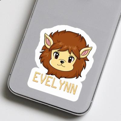 Lionhead Sticker Evelynn Laptop Image